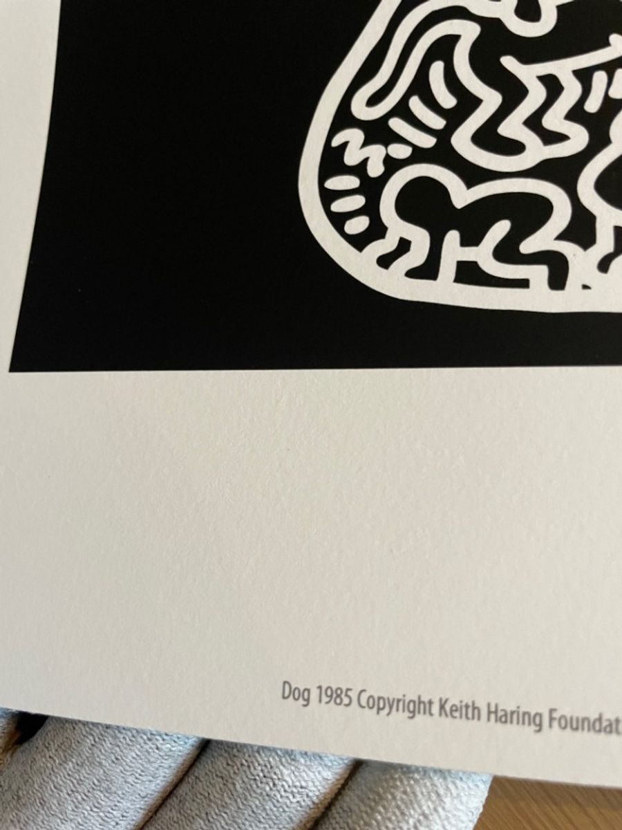 Keith Haring (1958-1990), Dog, 1985, Licensed By Artestar Ny, Printed In U.k. image 8