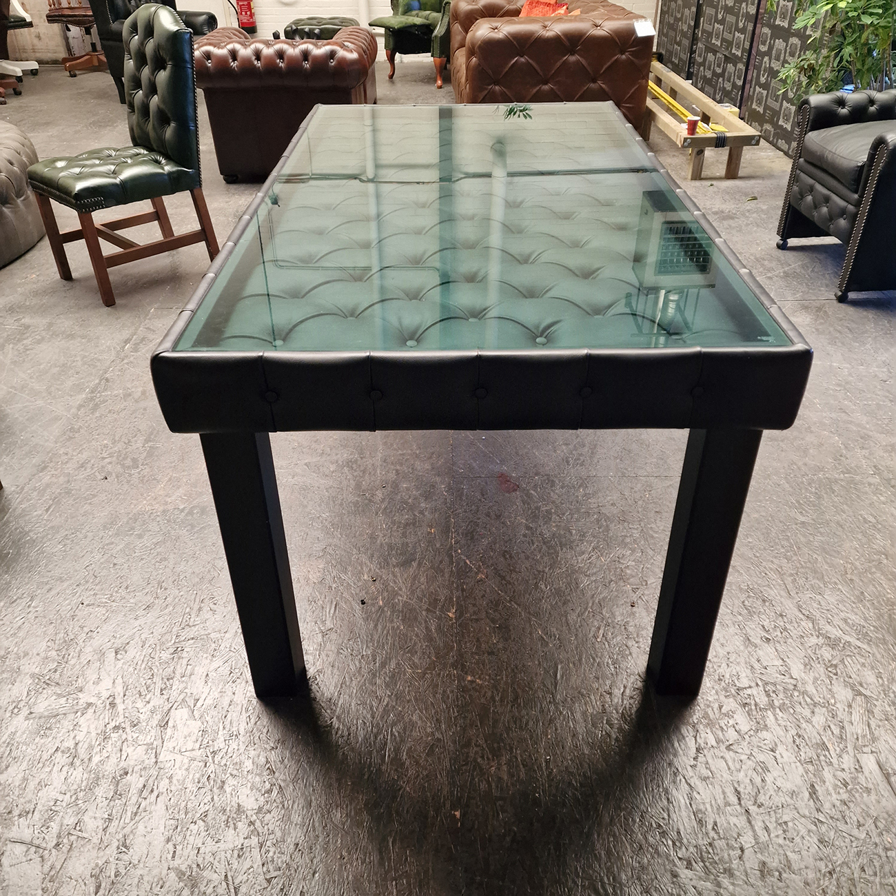Caleb Eetkamertafel (dt 100×180) – Zwart image 3