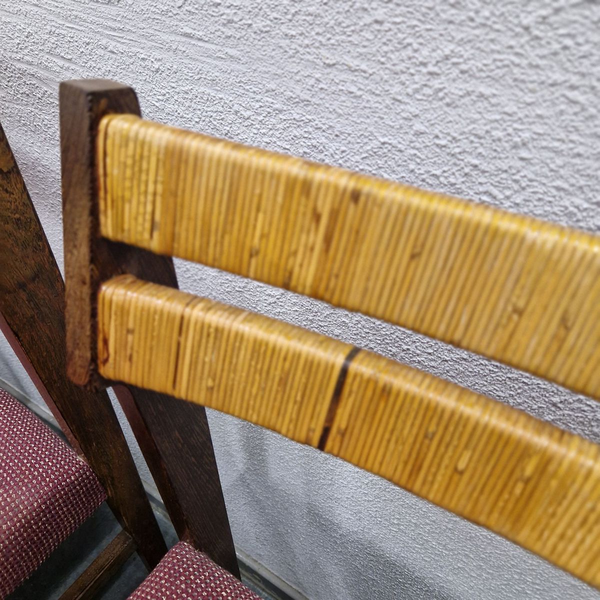 Set Van 6 Vintage Stoelen Eetkamerstoelen Jaren 60 Jaren 70 image 4