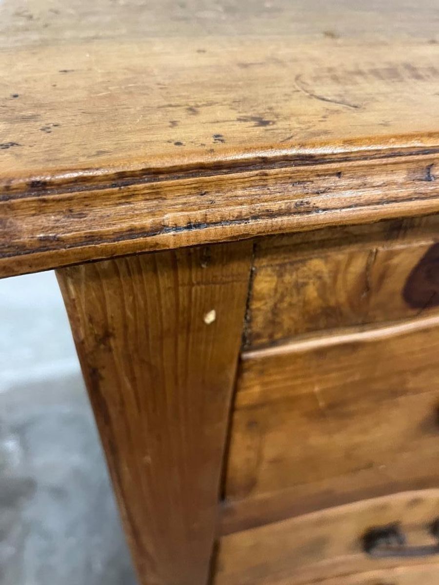 Brocante Houten Xl Ladekast / Buikkast image 15