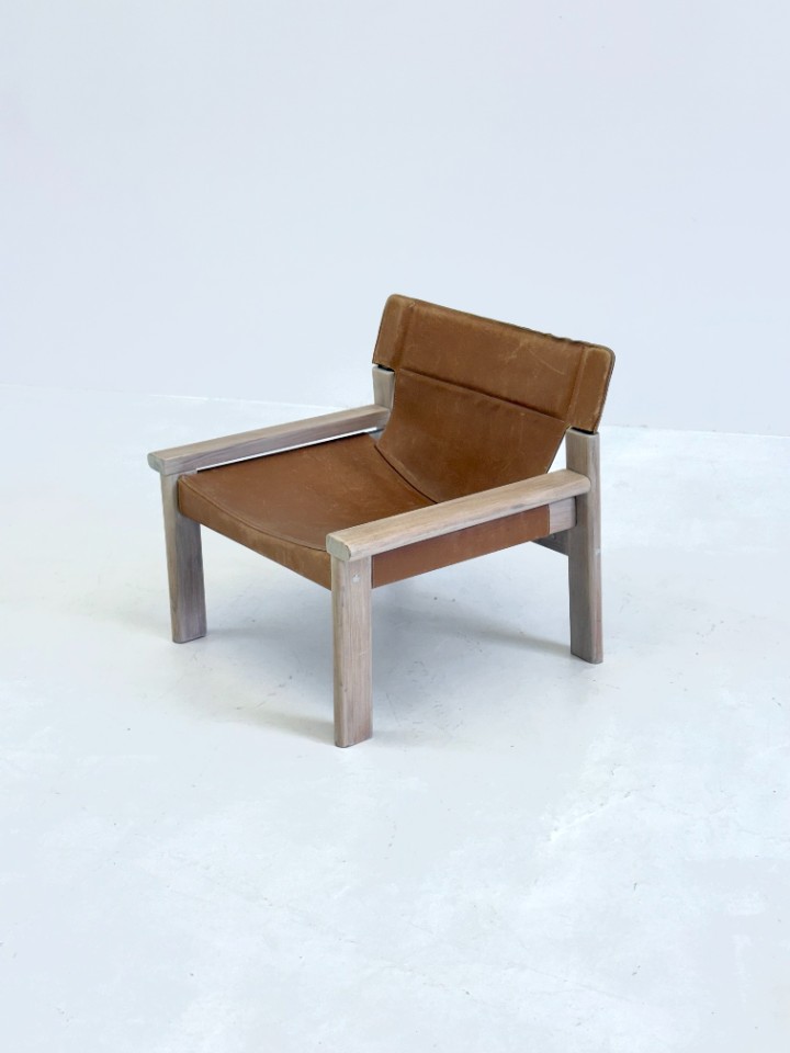 Tuigleren Cognac Kleurige Fauteuil image 14