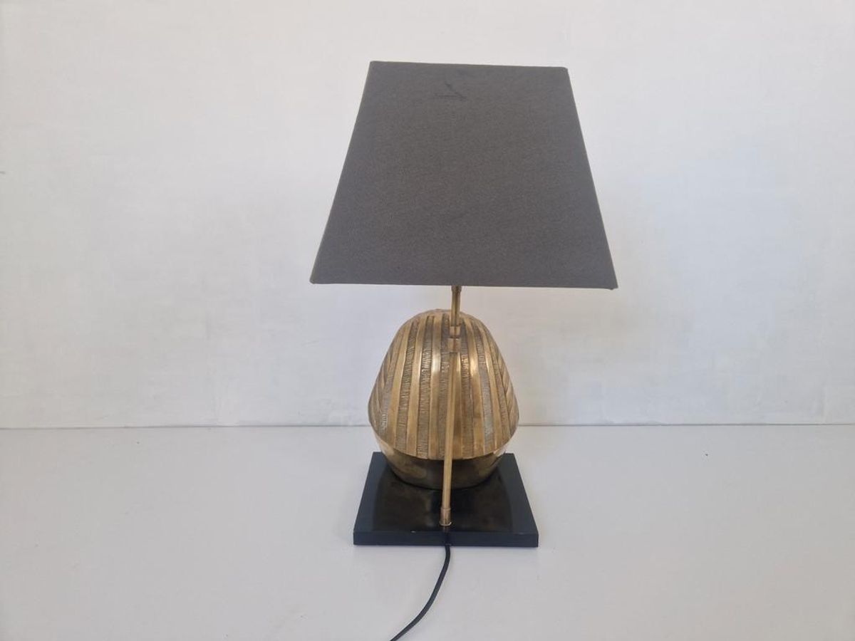 Hollywood Regency Tafel Lamp Farao Deknudt Jansen Stijl. image 8