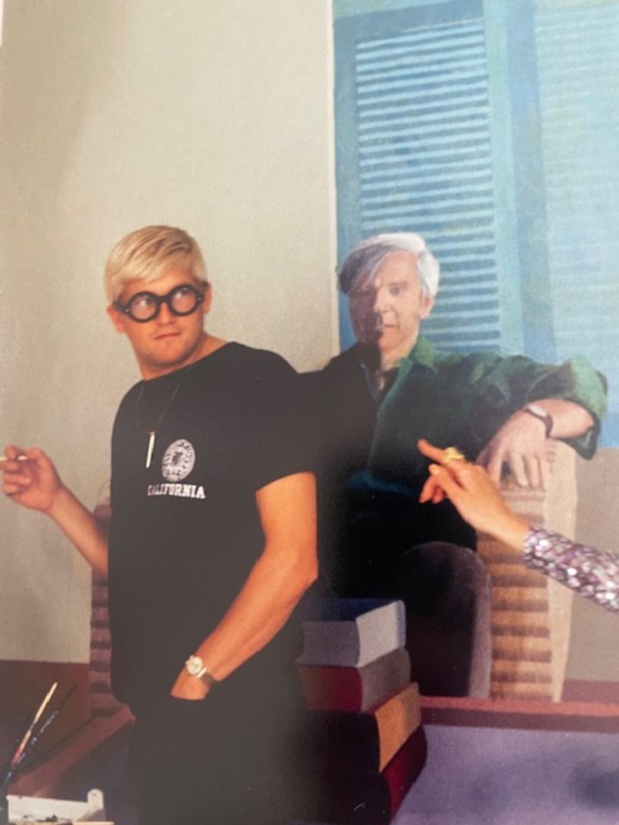 Cecil Beaton, David Hockney, Maudie James&peter Schlesinger image 9