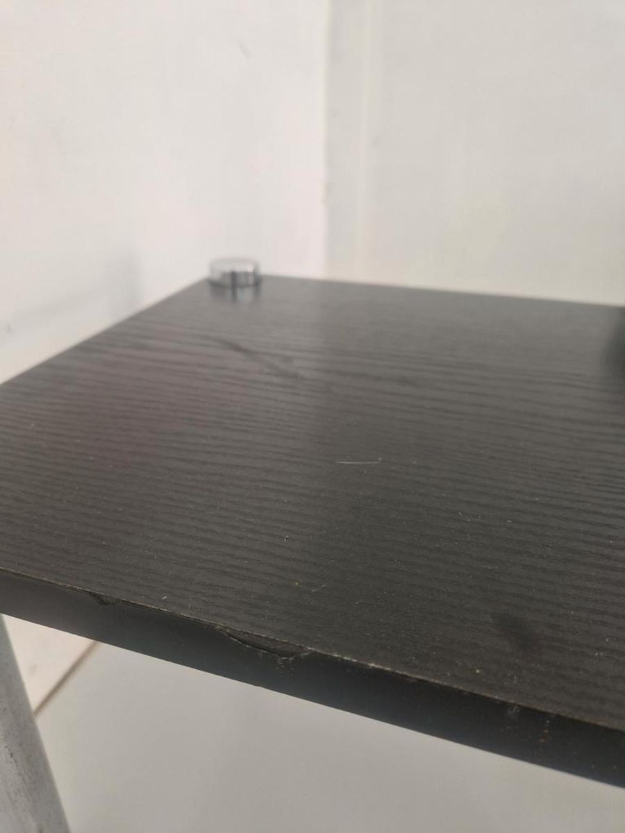 Mid Century Mimiset Nest Tafeltjes Hout En Chroom image 17