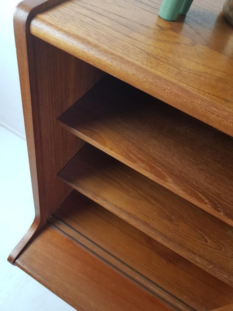 Vintage Deens Highboard | Drankenkast Buffetkast Teak Danish image 10