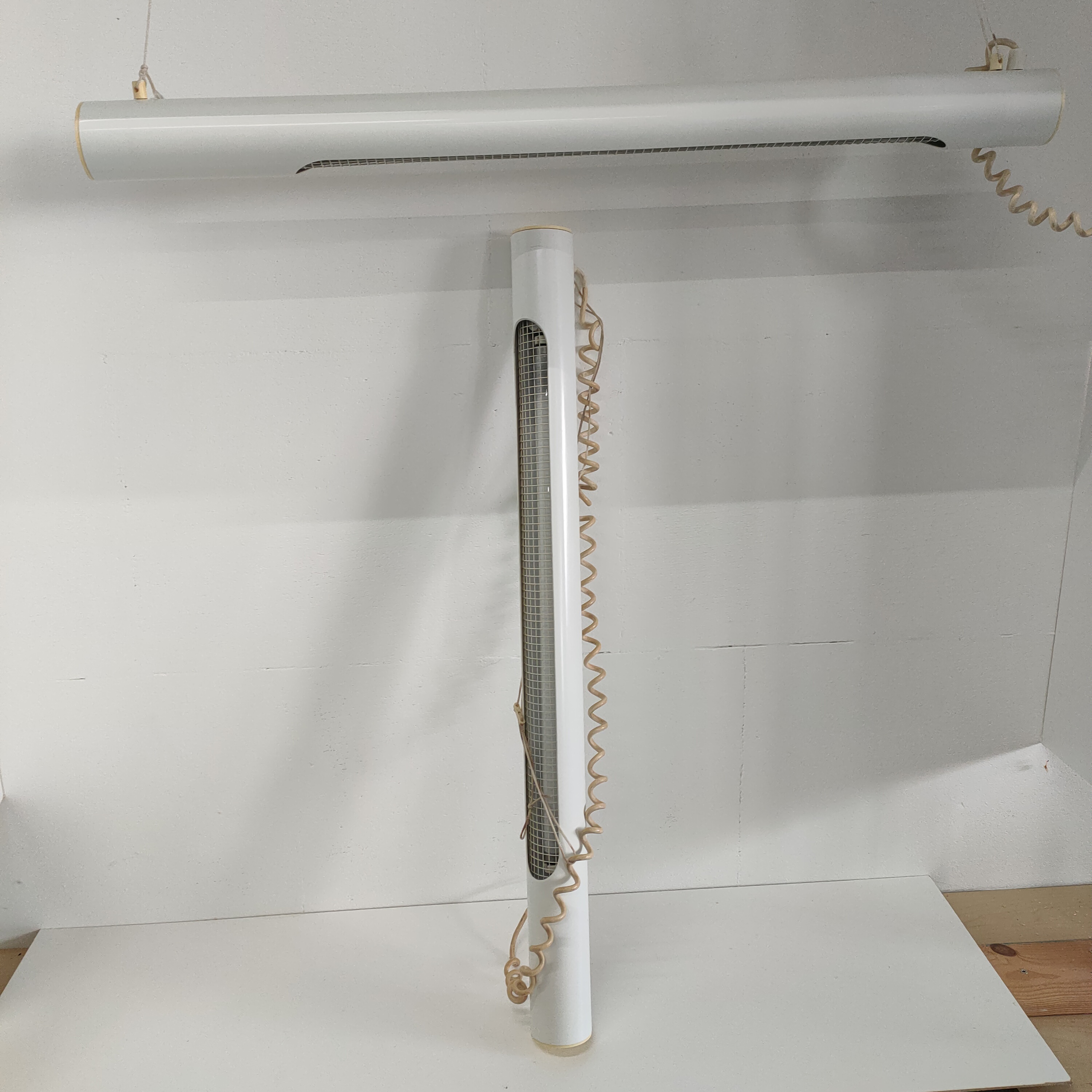 Massive Design Fluorescente Tube Lamp (jaren 70/80, Wit) image 11