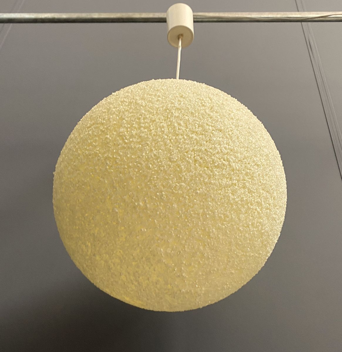 Sugar Ball Lamp In Yellow By John And Sylvia Reid For Rotaflex 1960s image 7