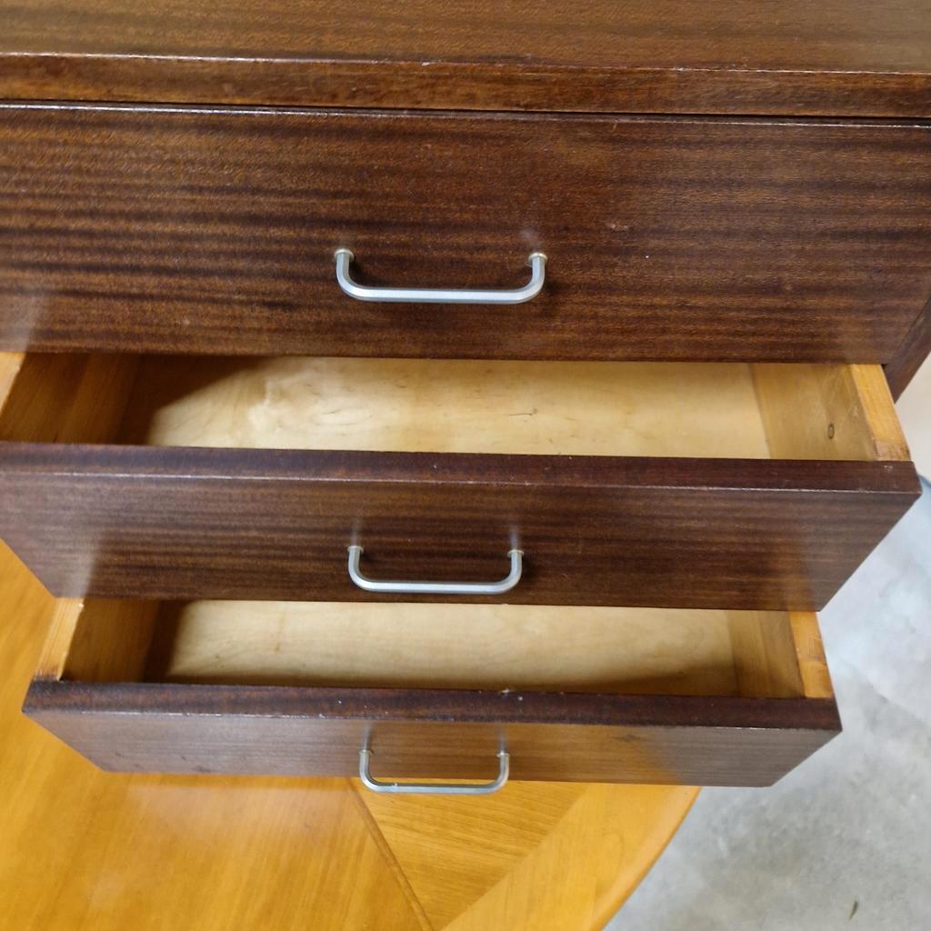 Vintage Ladekast Zwevend Kastje Jaren 60 Mid Century image 8