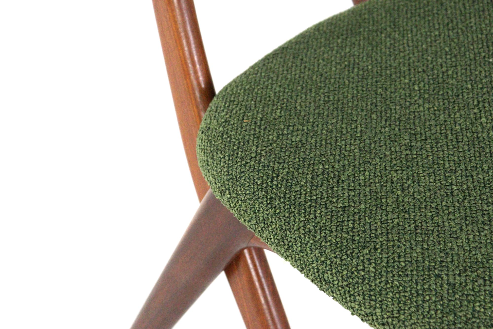 Set 6 Scissor Chairs Stoelen Attr Louis Van Teeffelen Vintage image 3