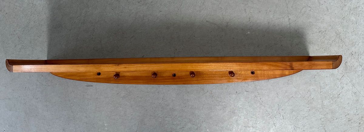 Vintage Wandplank Met Kapstok image 4