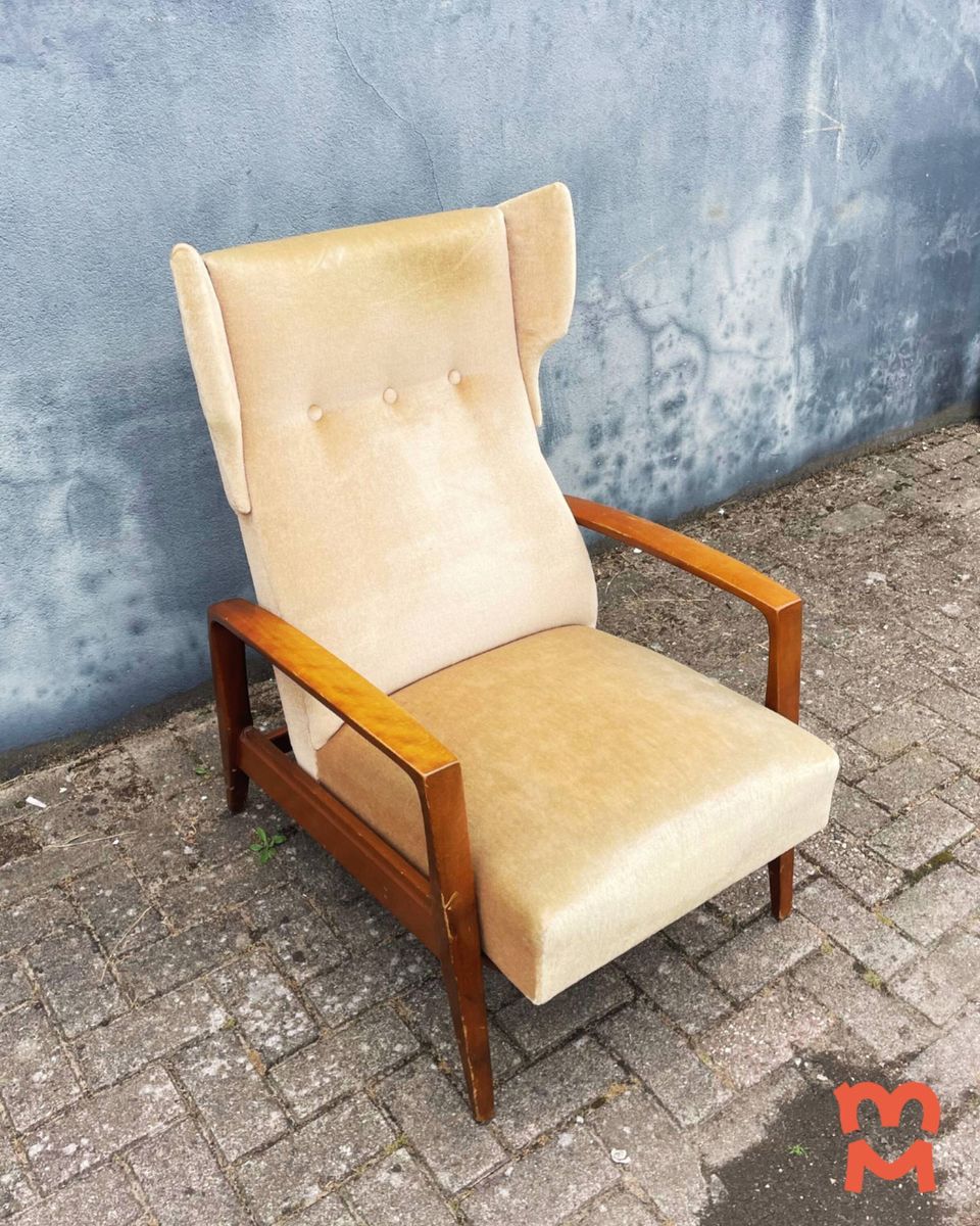 Vintage Jaren 50 Oorfauteuil image 3