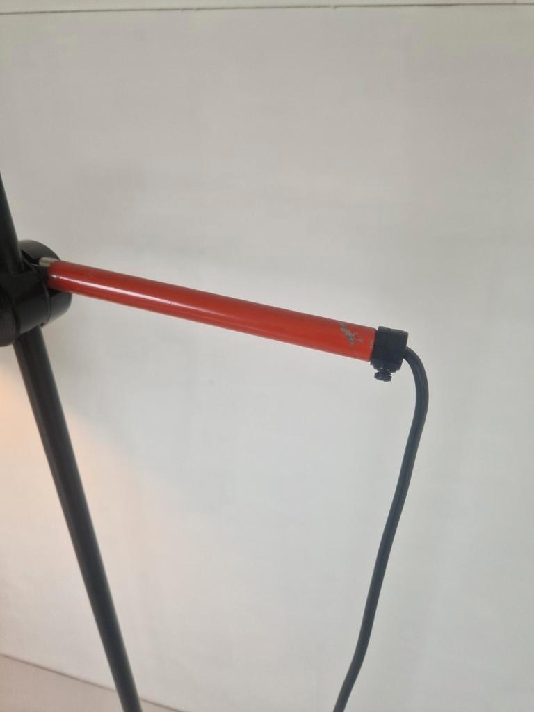 Vintage IKEA Hengellamp Design Rood. image 6