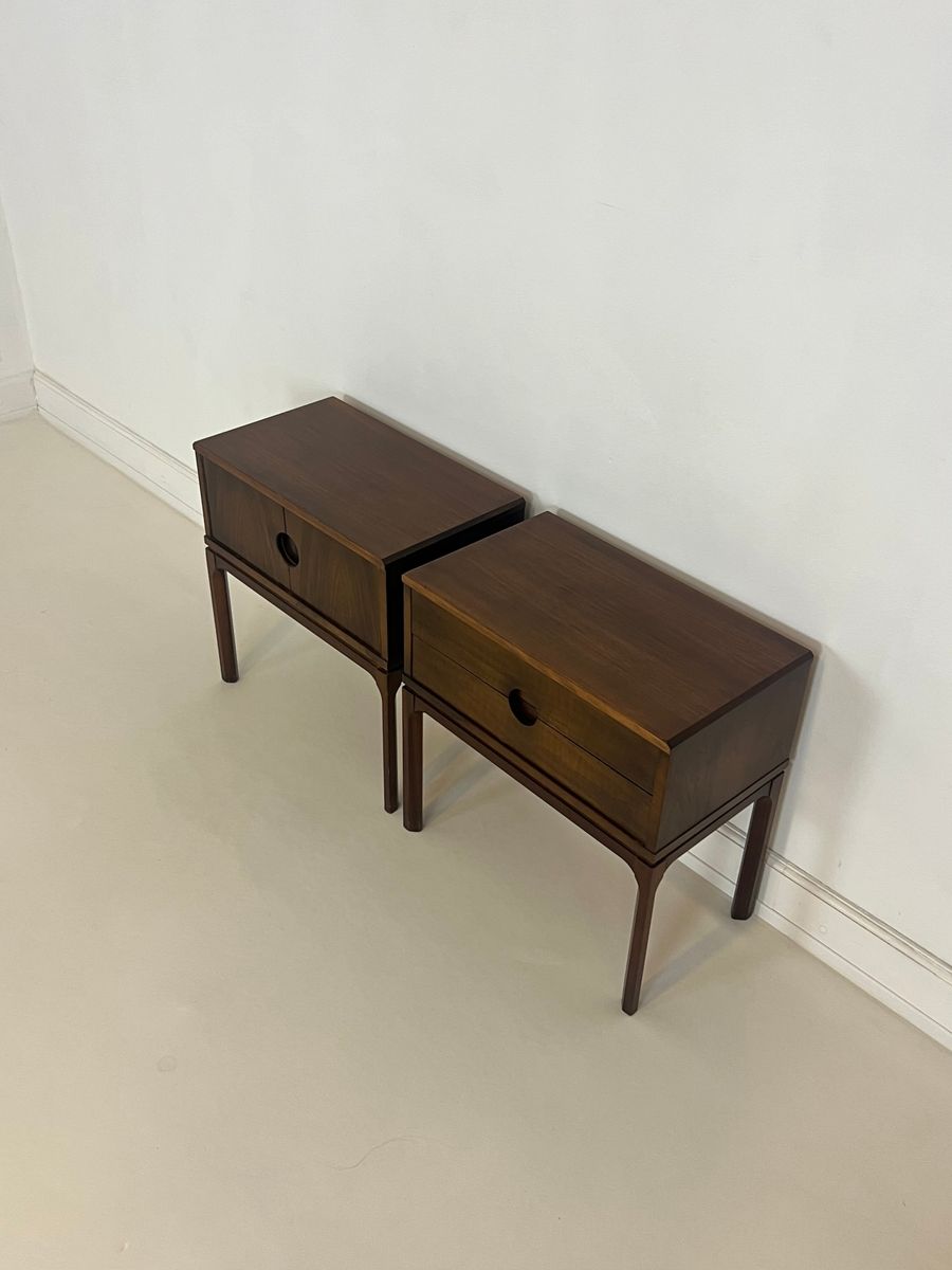 Set Of 2 Vintage Side Tables By Kai Kristiansen - Model 384 image 5