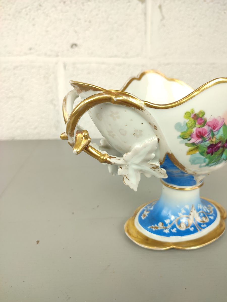 Antieke Porseleinen Coupe image 3