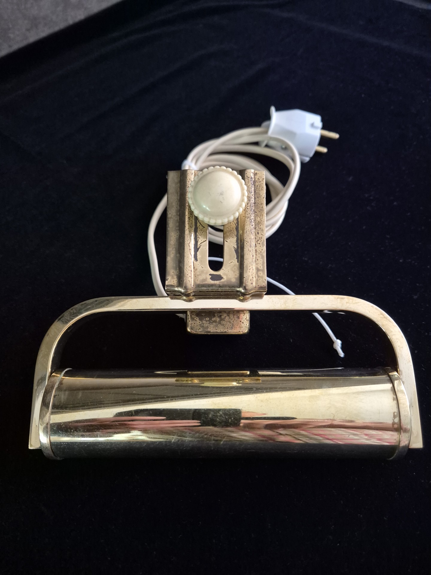 Schilderijlamp - Bedlamp - Overzetlamp - Pianolamp - Messing image 11