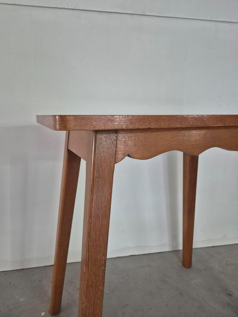 Vintage Tafel Met Ingelegd Blad image 6