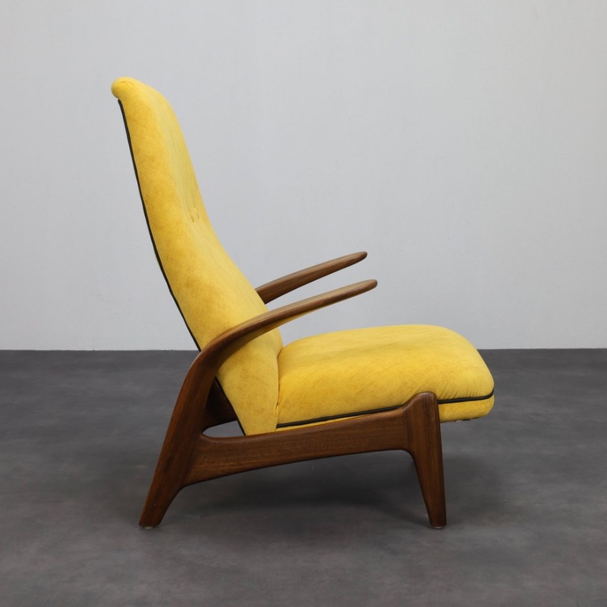 Vintage Fauteuil Gimson And Slater, 1960s Nieuw Gestoffeerd image 8