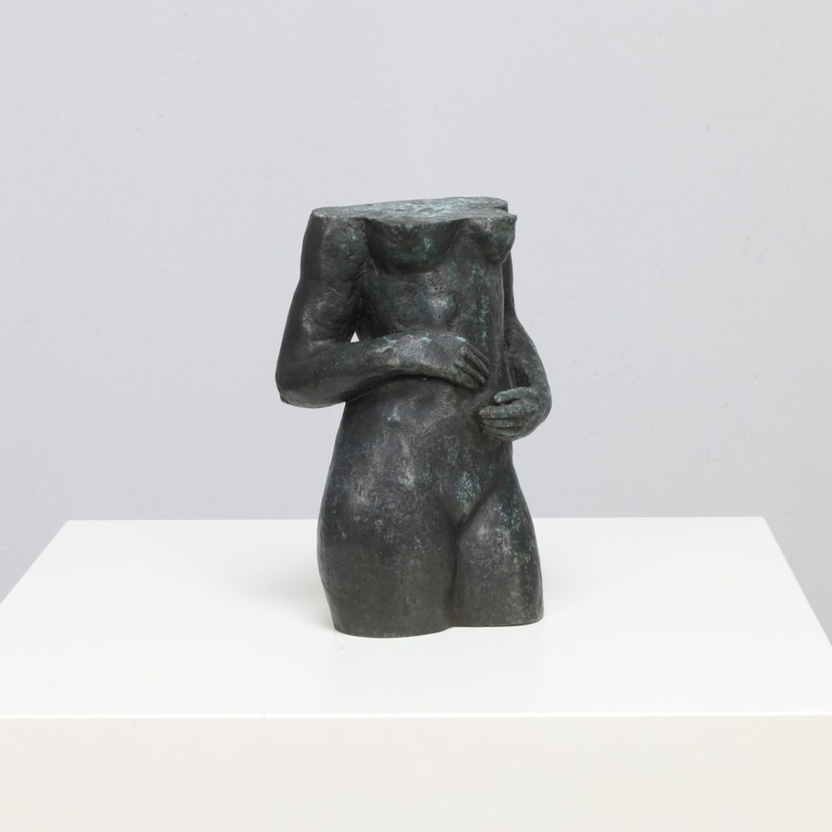 Female Torso Sculpture In Bronze, Signed Gerard, Edition 2/8 image 9
