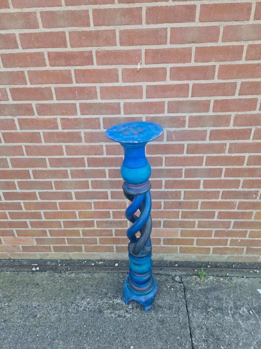 Houten Pied De Stalle Blauw image 2