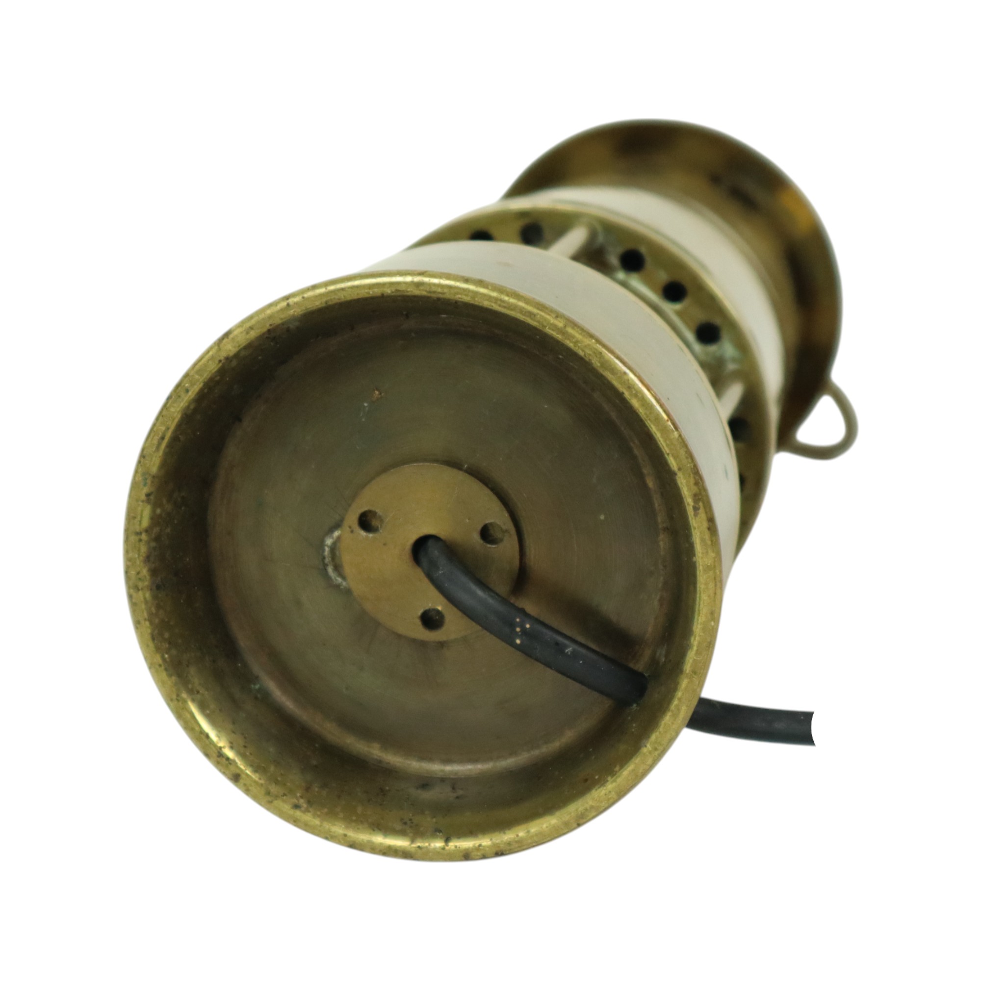 Oude Messing Mijnwerkerslamp Memorabilia Mijn 26cm image 15
