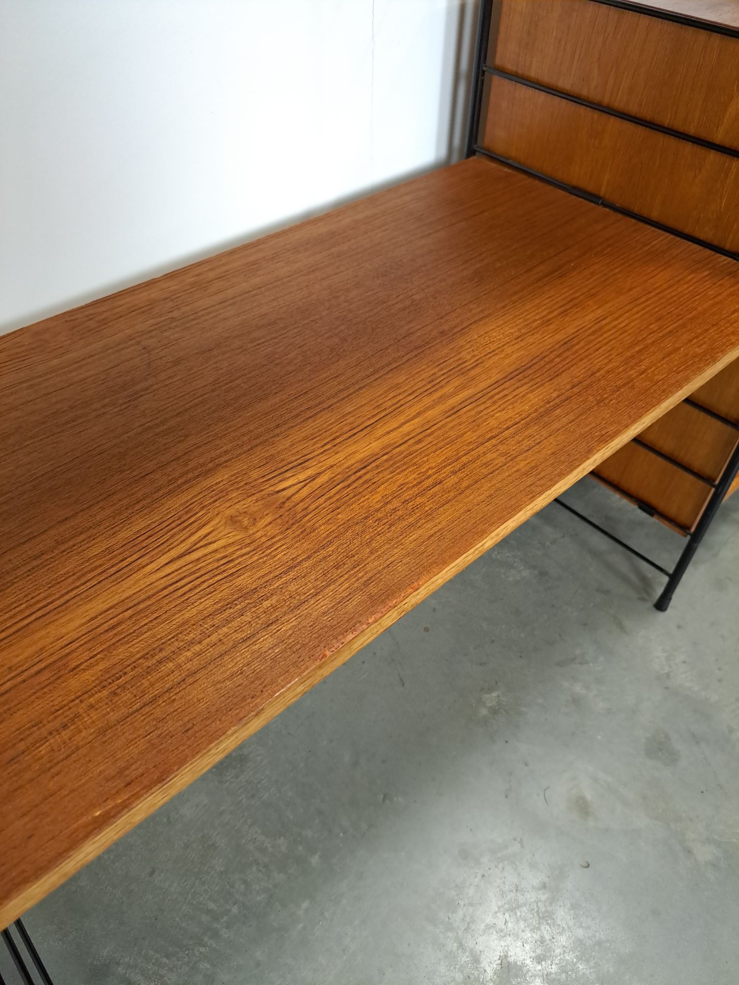 Design Whb Teak Modulair Lp Wandsysteem Vrijstaand image 7