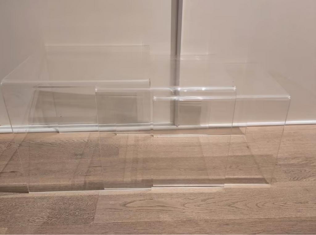 Vintage Plexiglas Nesting Tables - Jaren 70/80 image 7
