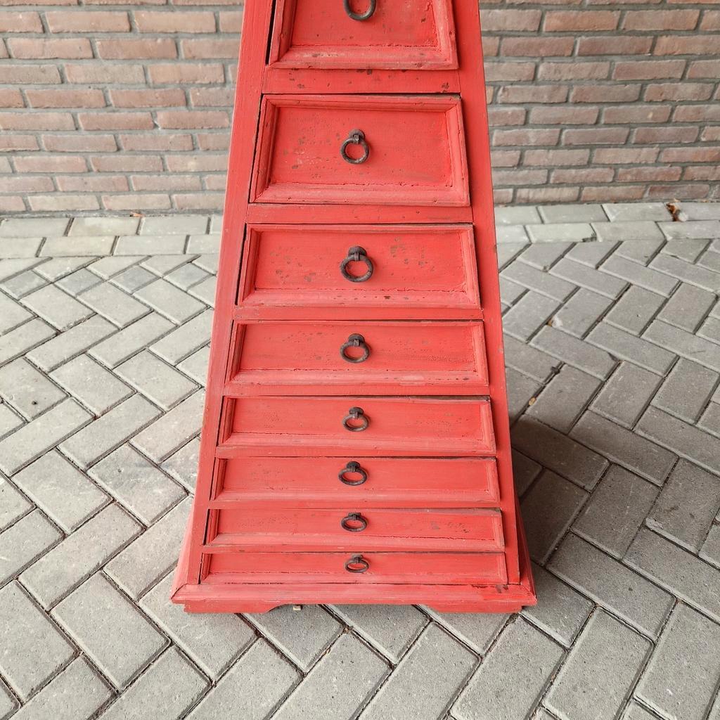 Vintage Ladekast 3 Hoek Kast Boho Kast Jaren 90 image 4