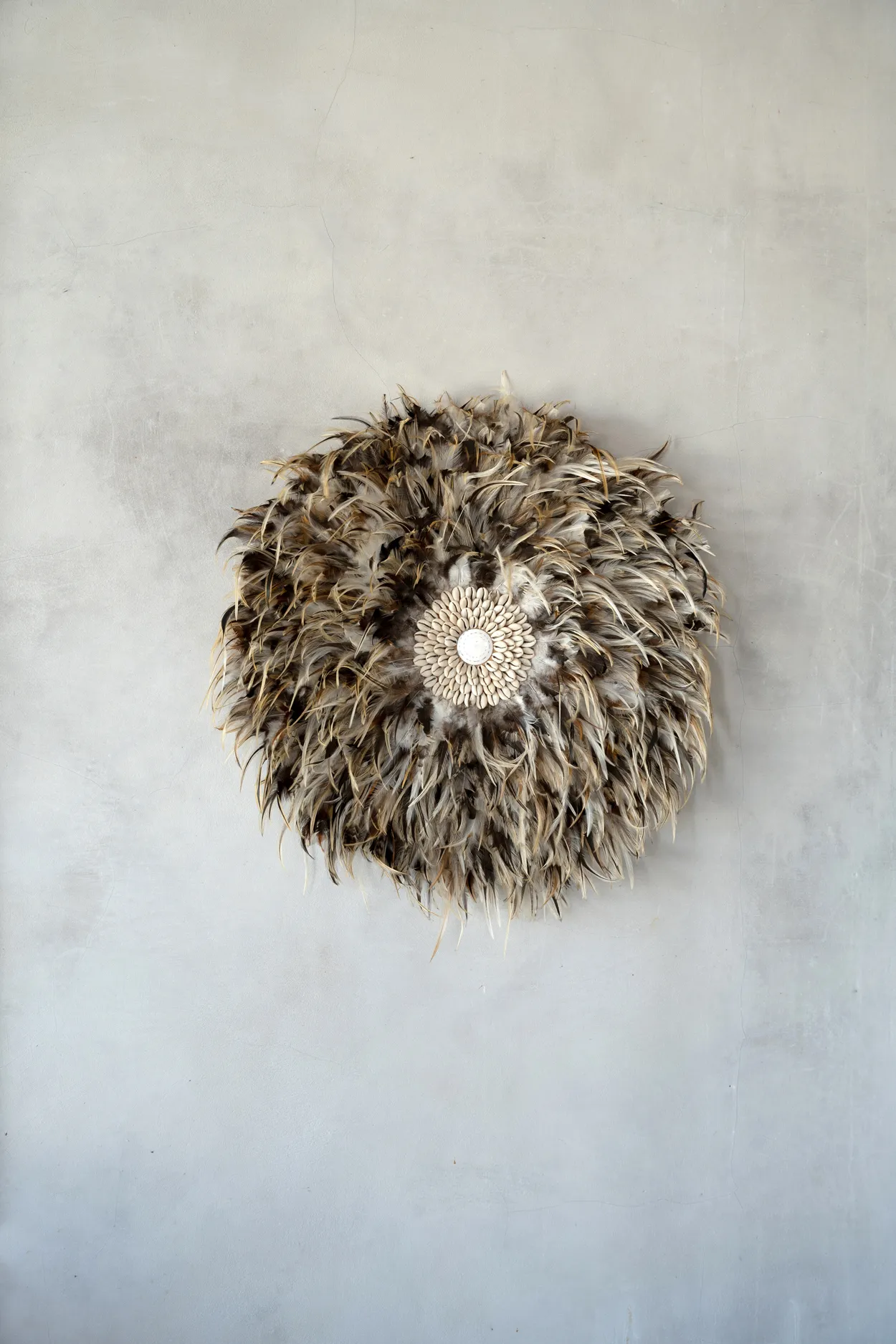 Bazar Bizar | De Coastal Juju Muurdecoratie - Grijs Bruin - M image 6