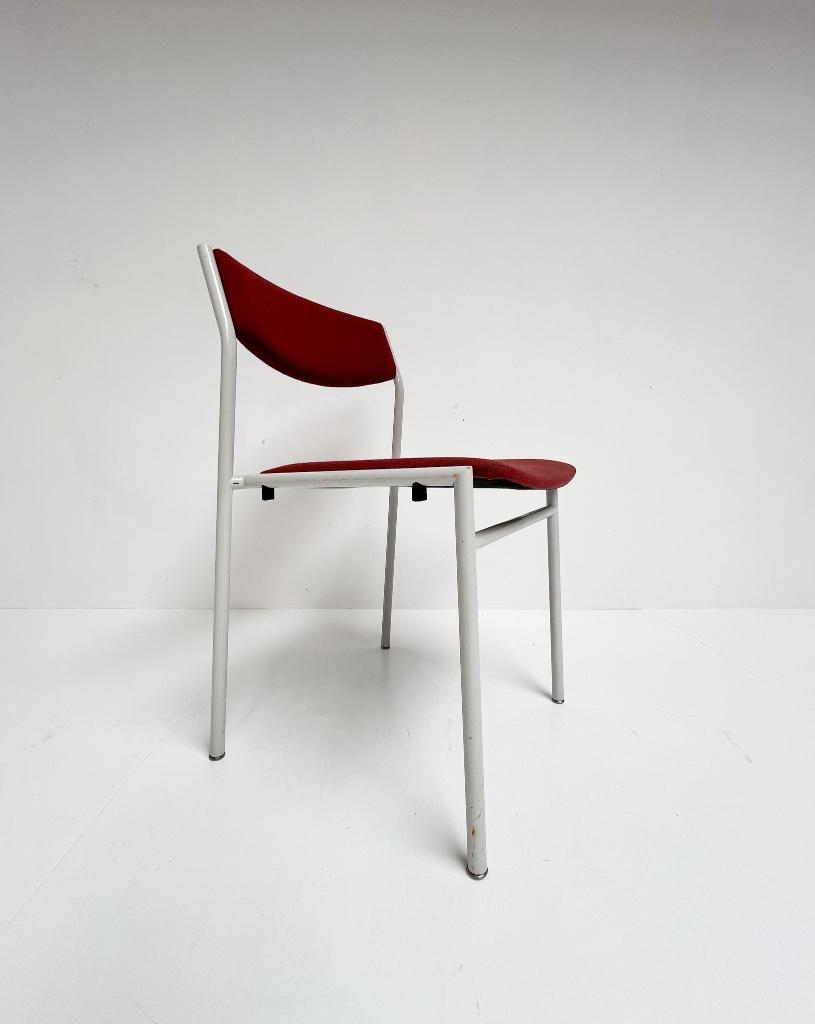 Set Van 4 Stapelbare Stoelen Van Gijs van der Sluis, 1970's image 7