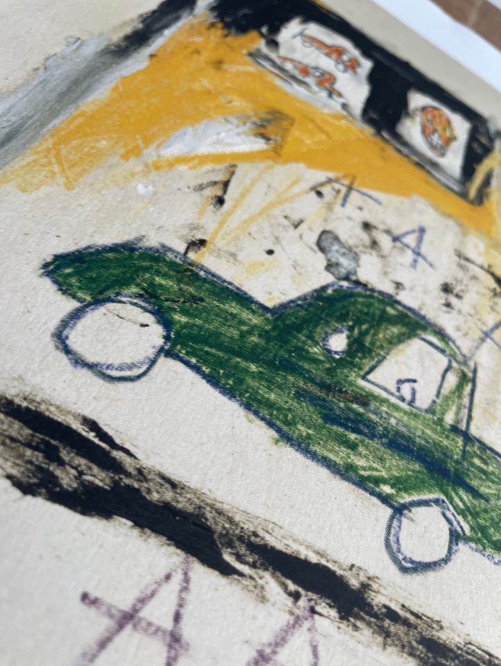 Jean Michel Basquiat, Old Cars 1981, image 8