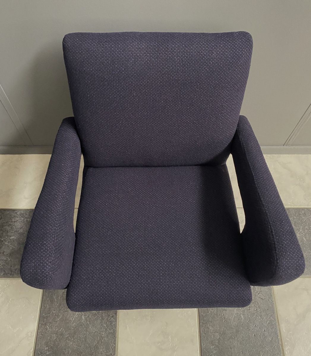 Purple Arm Chair By Jitona 1970s image 7