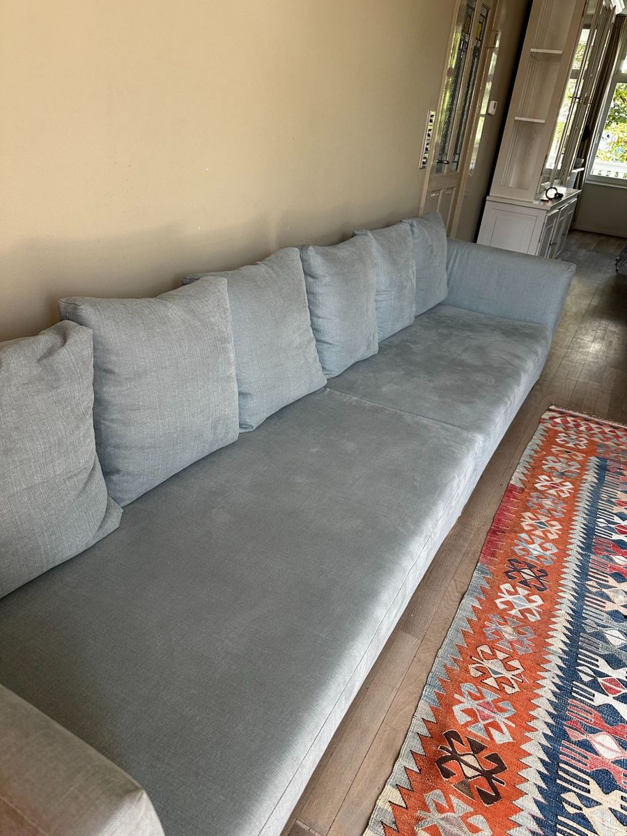 Flexform Bank Blauw Nieuw Bekleed image 3