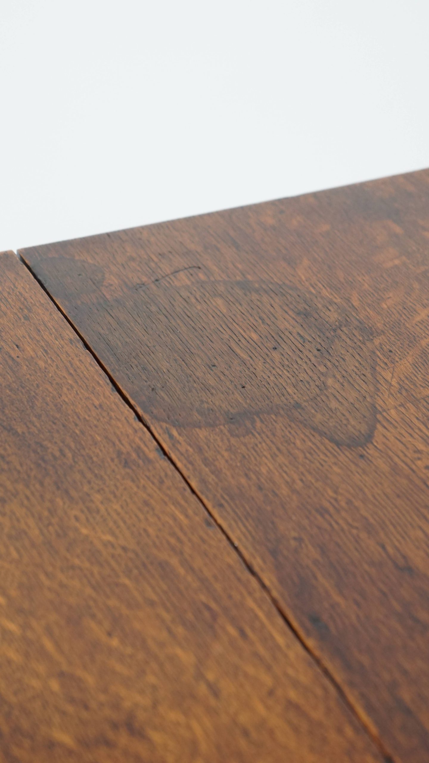 Leuke En Praktische Engelse Antieke Pembroke/ Side Table/ Eettafeltje Van Eikenhout image 14