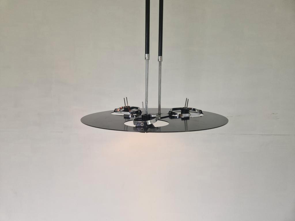 Zeldzame Dijkstra Postmoderne Vintage Triple Spot Lamp. image 5