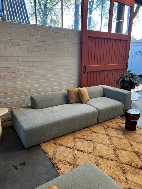 4x6 sofa – X6 Modulaire Bank In Lichtgroen Uni (kleur #24) image 5