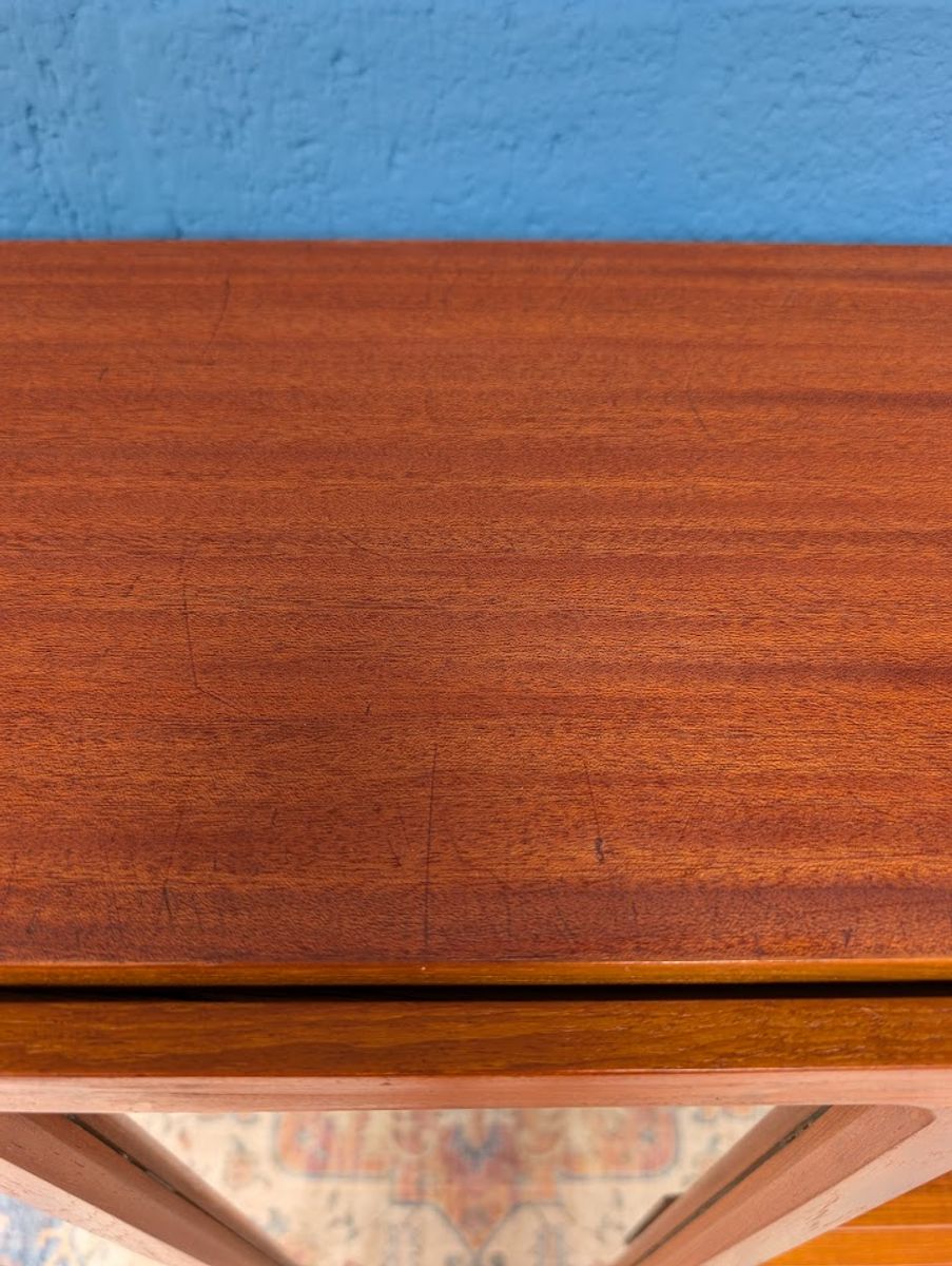 Vintage Vitrinekast, Jaren 60, Deens Design Van Ib Kofod Larsen image 11