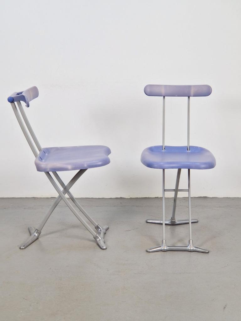Set 2 Toshiyuki Kita Rondine Klapstoelen Magis Italië ‘90 image 2