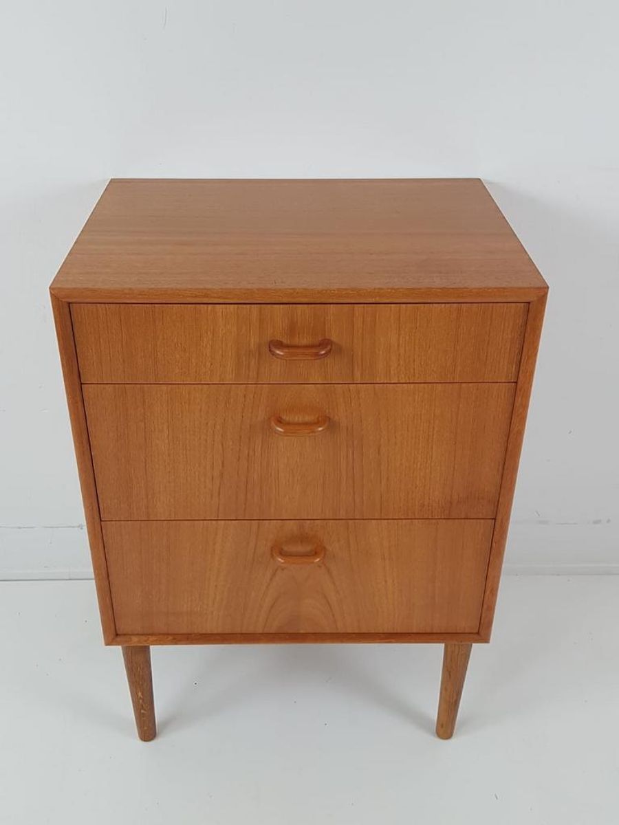 Vintage Deens Ladekastje Teak Nacht Kast image 5
