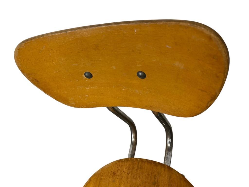 Vintage Industriële Bureaustoel / Atelierstoel / Desk Chair image 16