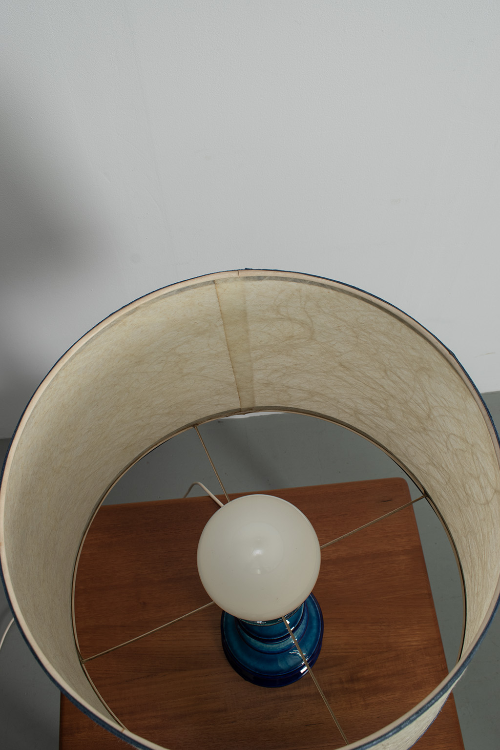 Blauw Keramieken Lamp image 10