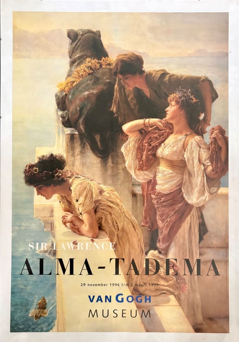 Affiche Alma-tadema Van Gogh Museum 1996 image 3
