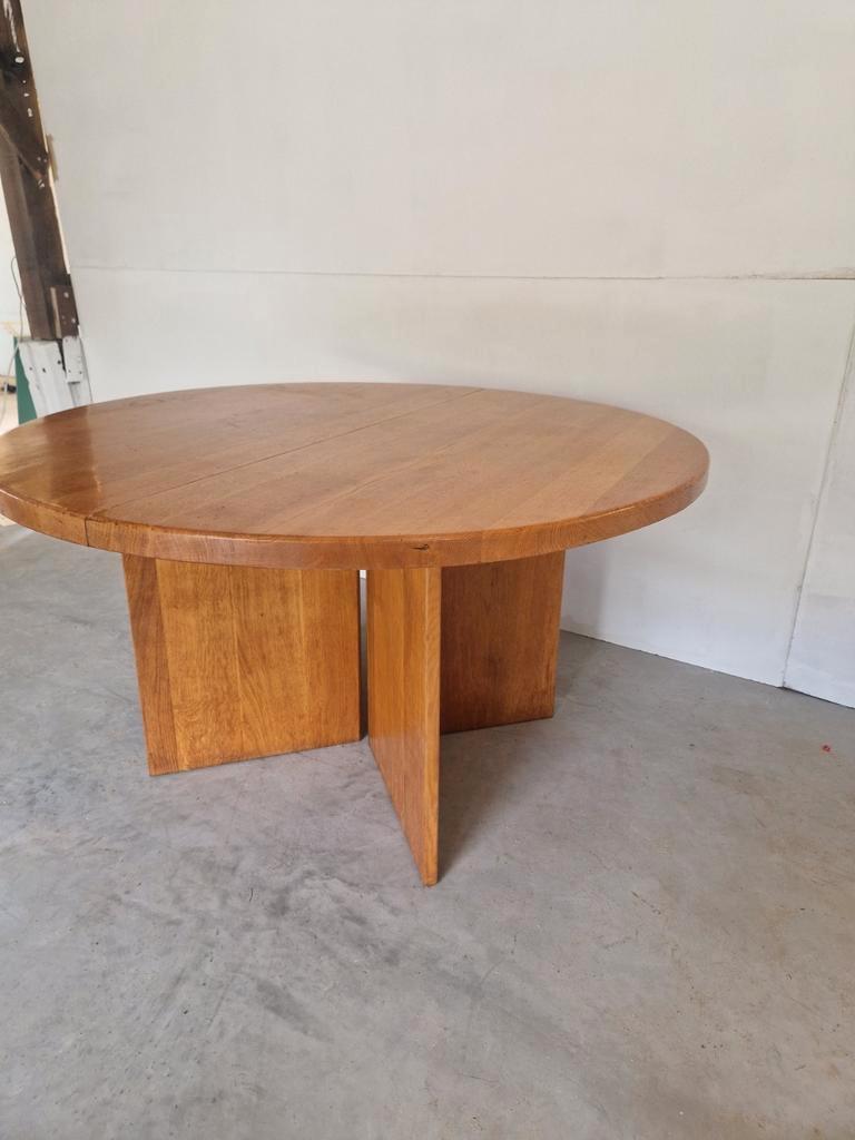 Vintage Massief Houten Uitschuifbare Eettafel Xl Design image 20