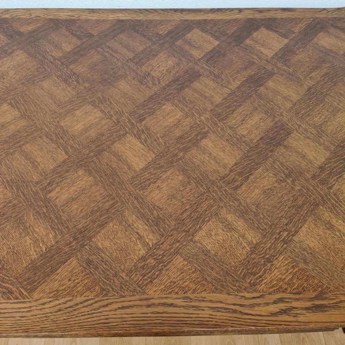 Vintage Antieke Houten Eettafel Eetkamertafel Tafel Uitschuifbaar 701 image 14