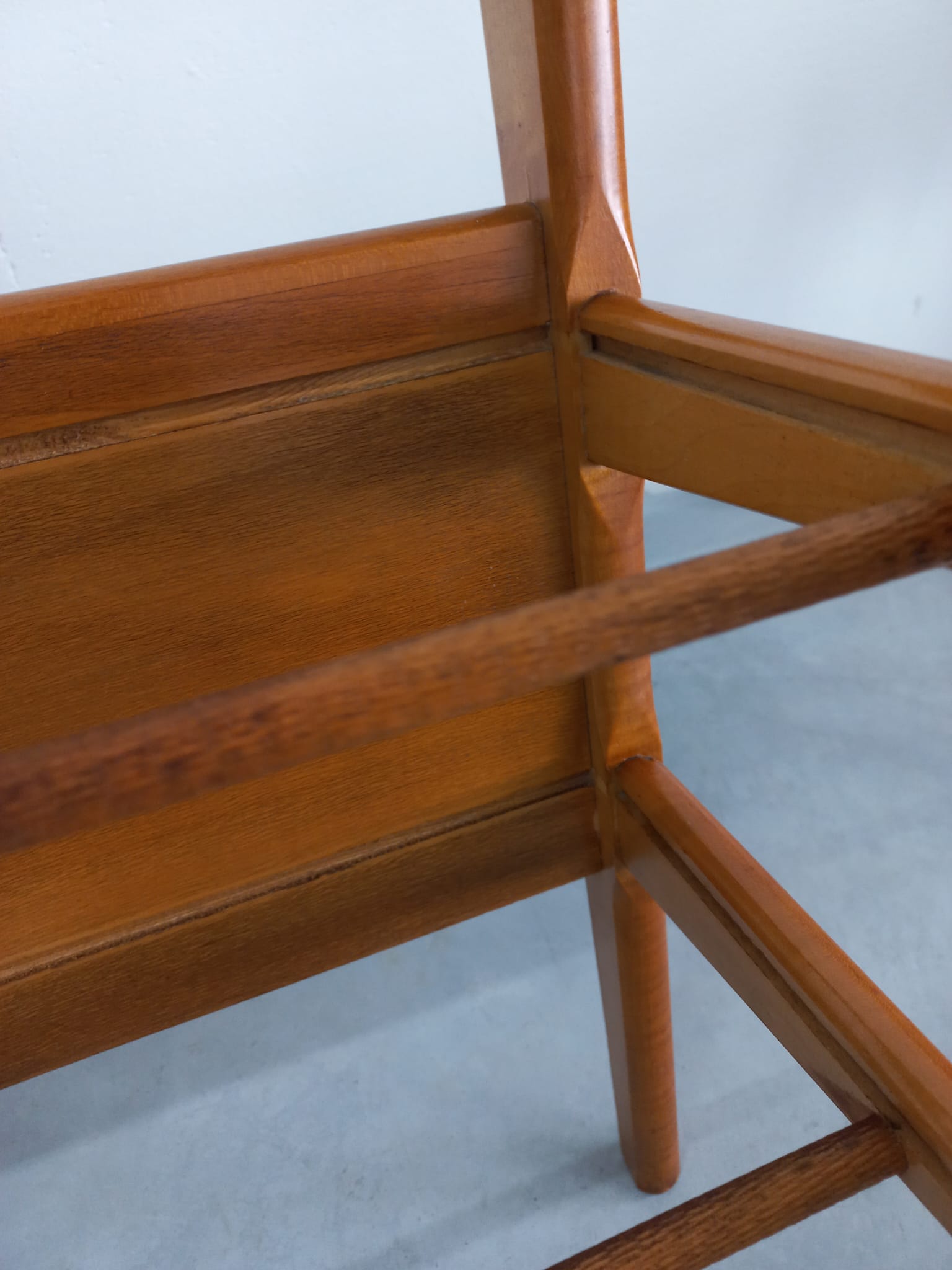 Zeldzaam Wim Den Boon (attrib) Modernistische Side Table Wandmeubel image 10