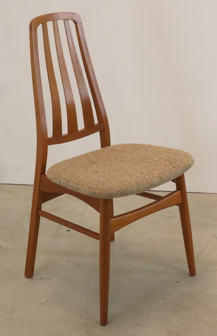 Set 4 Vamdrup Stoelen Eetkamerstoelen Vintage Deens image 8
