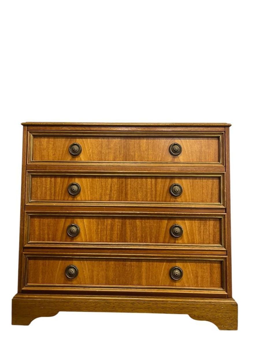Vintage Mini Ladekast / Houten Commode image 4