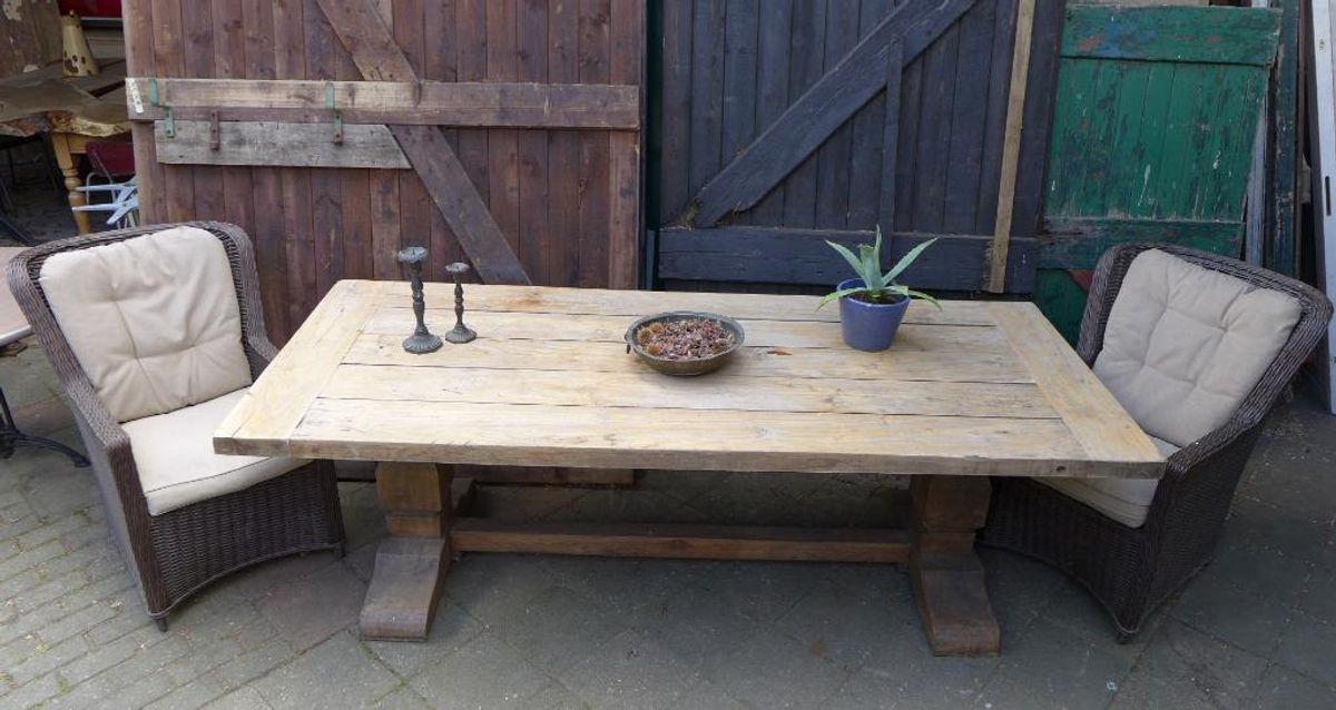 Prachtige Grenen Tafel 200 Bij 100 Cm image 8