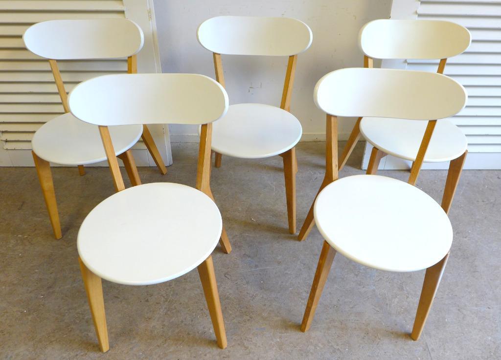 Mooi Set Van 4 Vintage Retro Formica Stoelen image 9