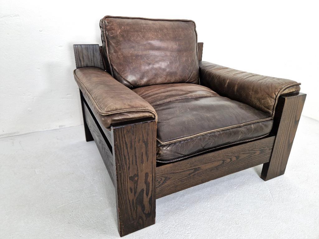 Brutalist Lounger Harry De Groot Voor Leolux image 6