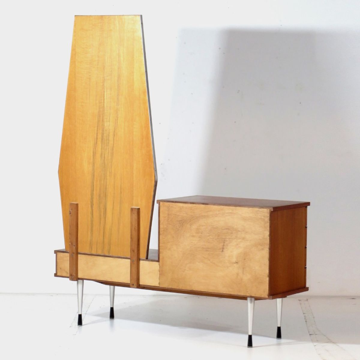 Vintage Mid Century Kaptafel In Teak, 1960s image 9
